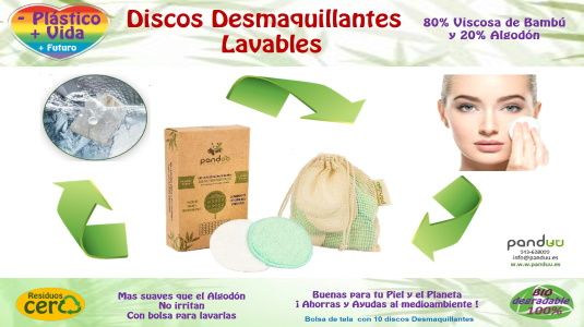 Discos desmaquillantes